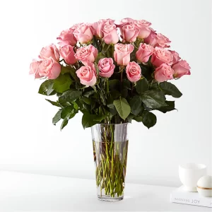 Long Stem Pink Rose Bouquet SJ