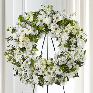 Faithful Wishes Wreath SJ