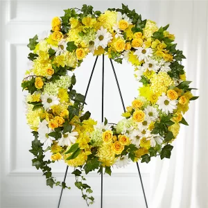 Golden Remembrance Wreath SJ